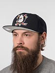 Бейсболка MITCHELL NESS арт. HS8035-ADUBLCK Anaheim Ducks NHL (черный)